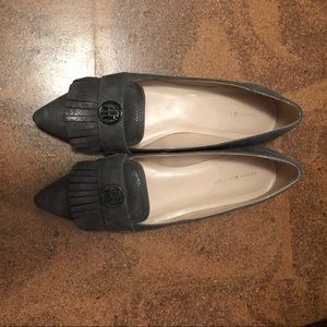 Tommy Hilfiger Charcoal Grey Flats